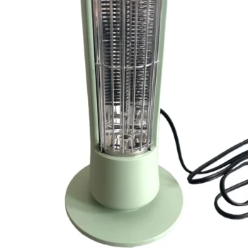 Çelësi rrotullues i ngrohësit elektrik HANASS NSB-SY-80, me pozicione për fikje dhe dy nivele ngrohjeje.