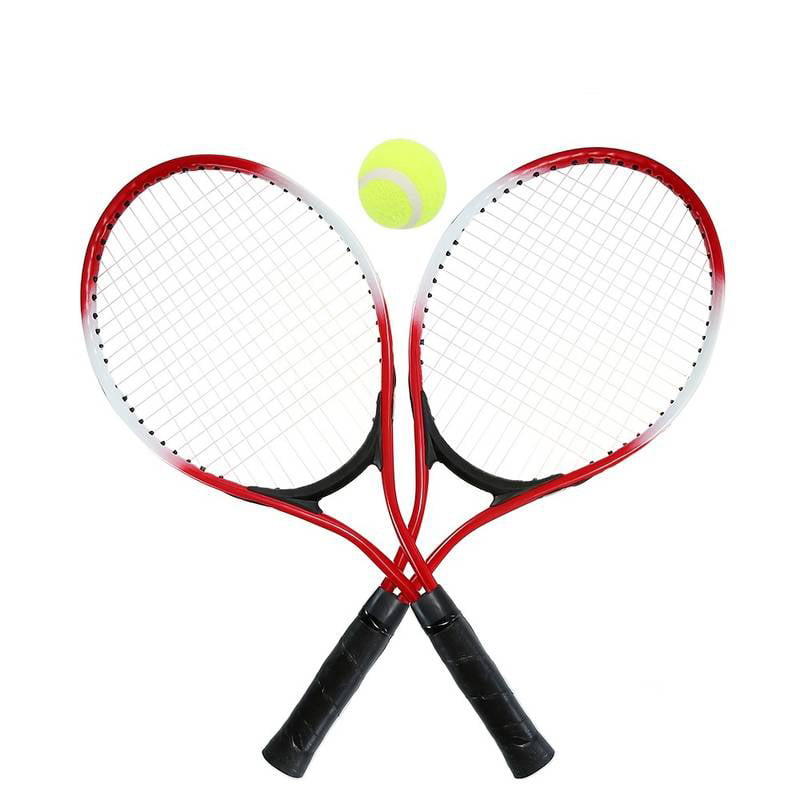 set raketa tenisi dhe top