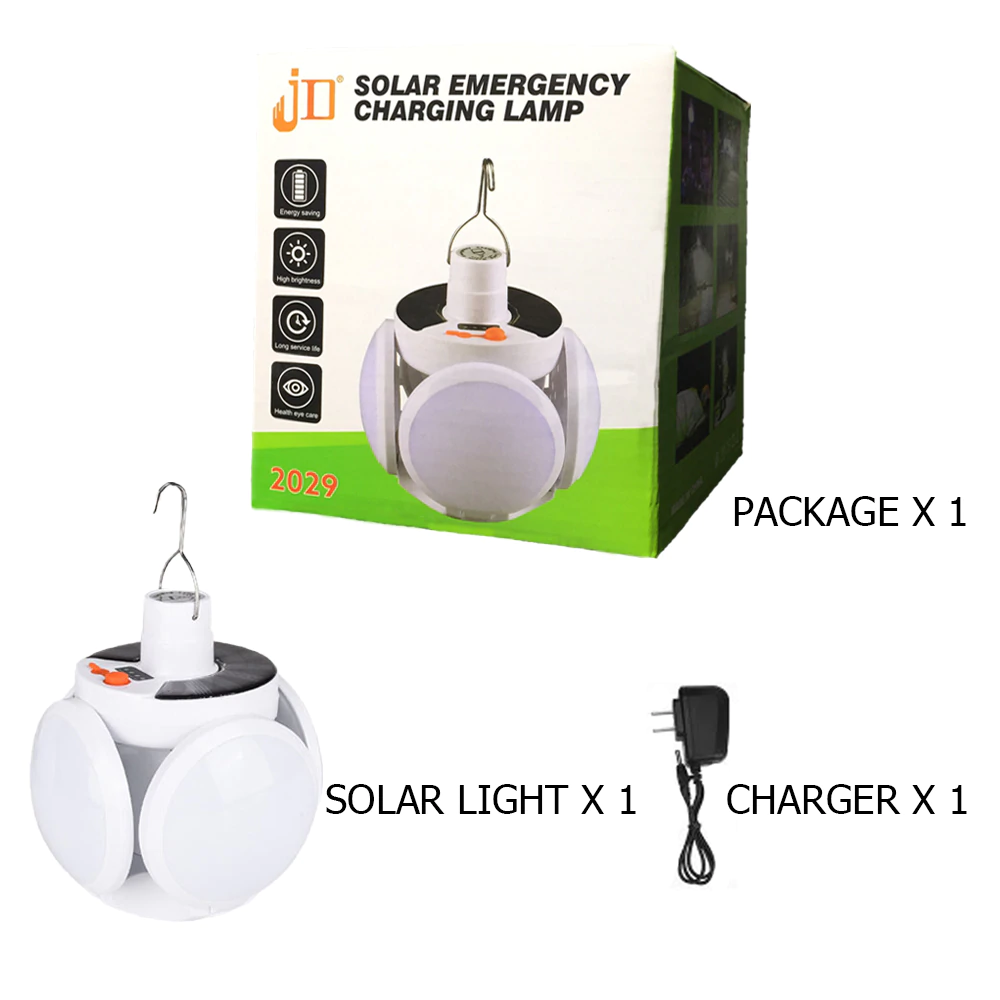 Llampe me panel diellor