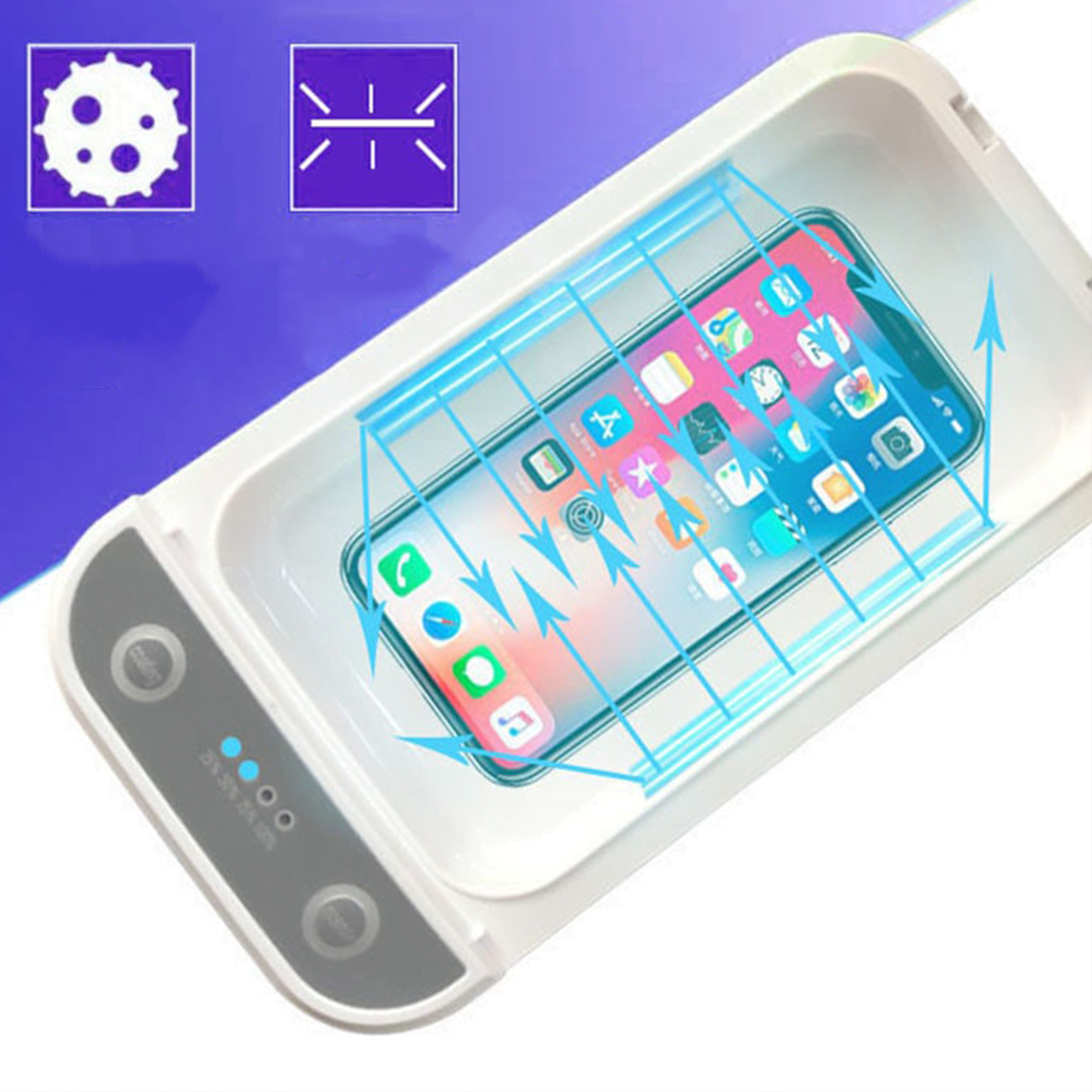 Uv sterilization box